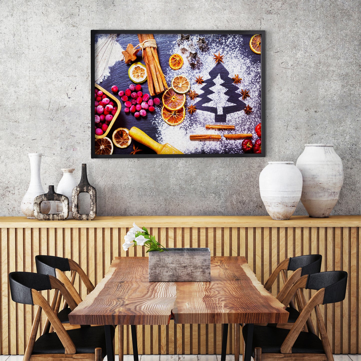1000 Pieces Jigsaw Puzzle - Christmas Tree (1958)