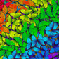 1000 Pieces Jigsaw Puzzle - Rainbow Butterflies (1961)
