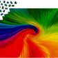 1000 Pieces Jigsaw Puzzle - Spinning Rainbow (1967)