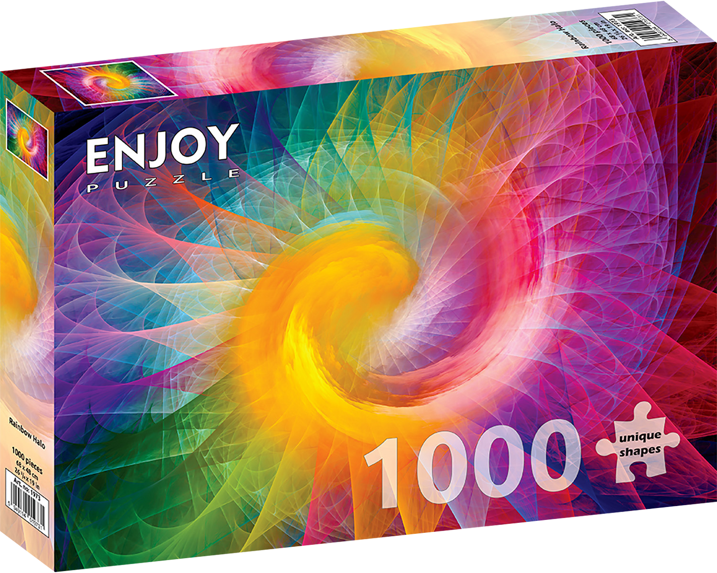1000 Pieces Jigsaw Puzzle - Rainbow Halo (1973)