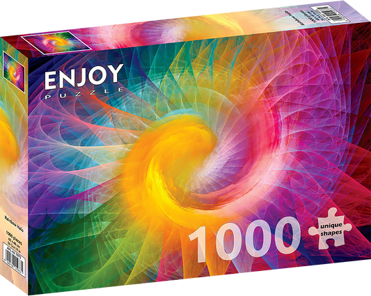 1000 Pieces Jigsaw Puzzle - Rainbow Halo (1973)