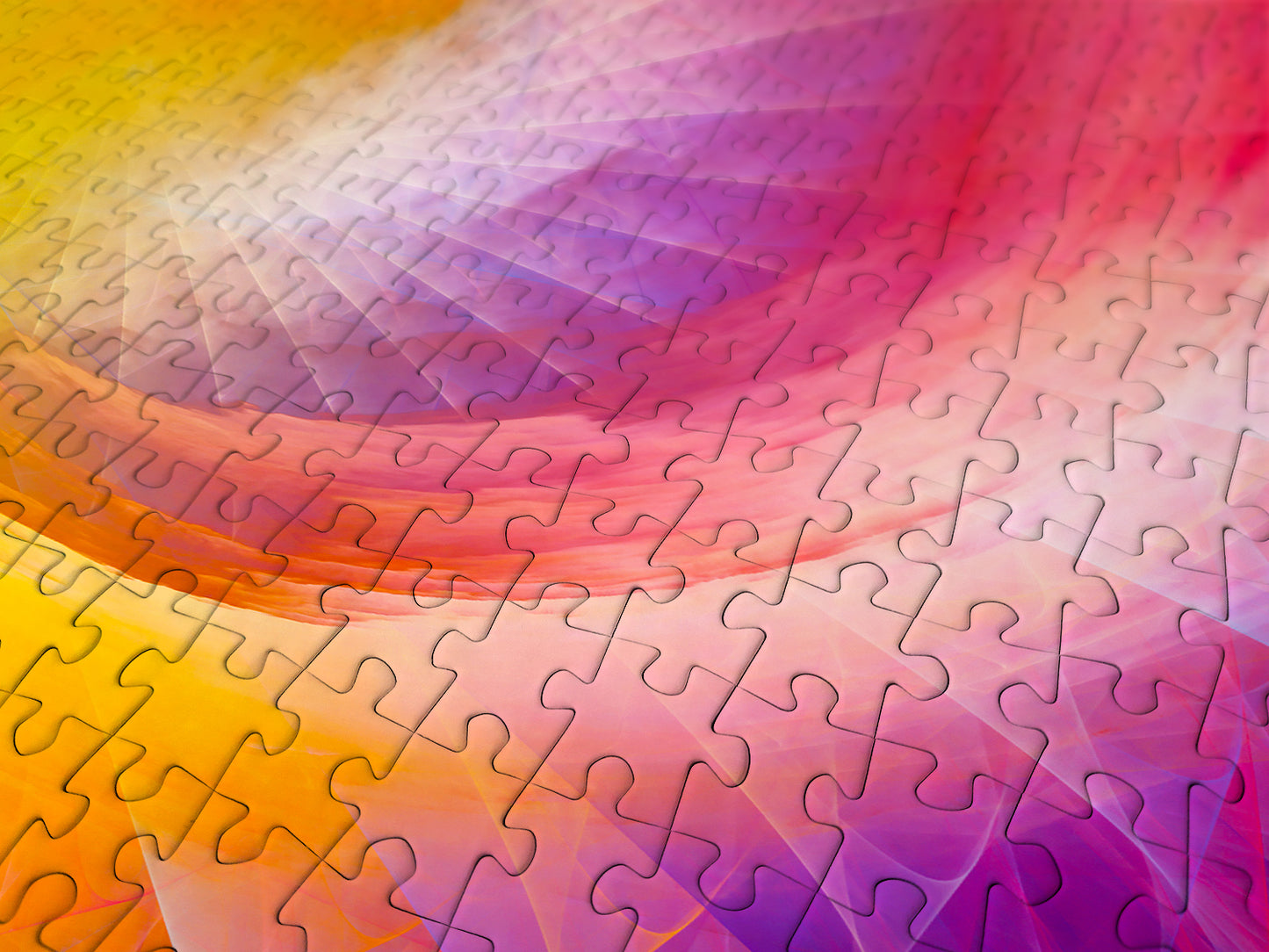 1000 Pieces Jigsaw Puzzle - Rainbow Halo (1973)