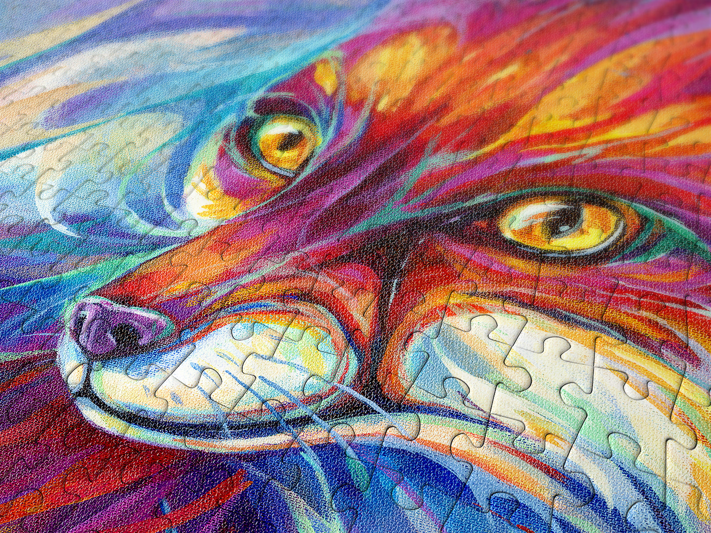 1000 Pieces Jigsaw Puzzle - Foxy (2013)