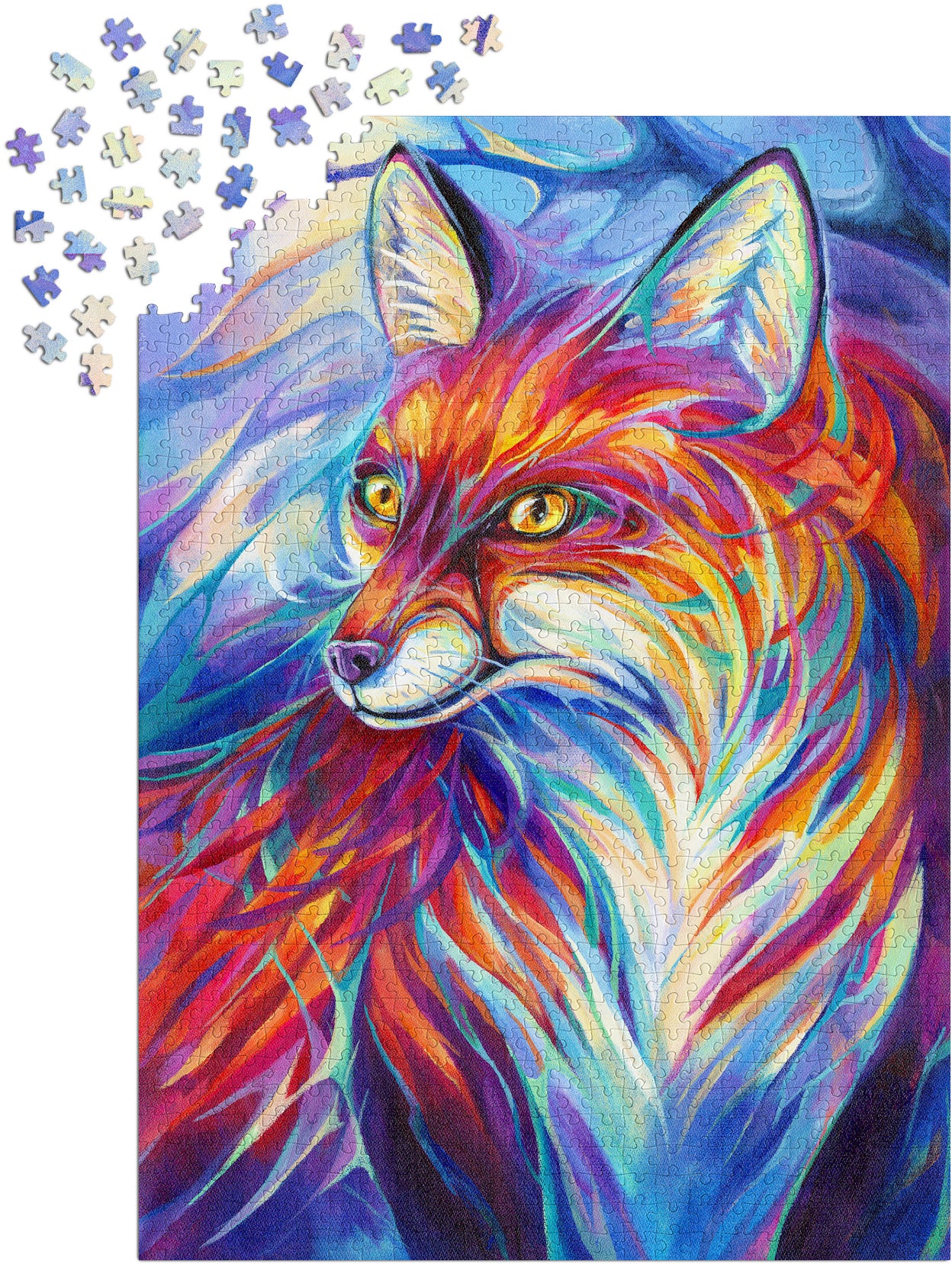 1000 Pieces Jigsaw Puzzle - Foxy (2013)