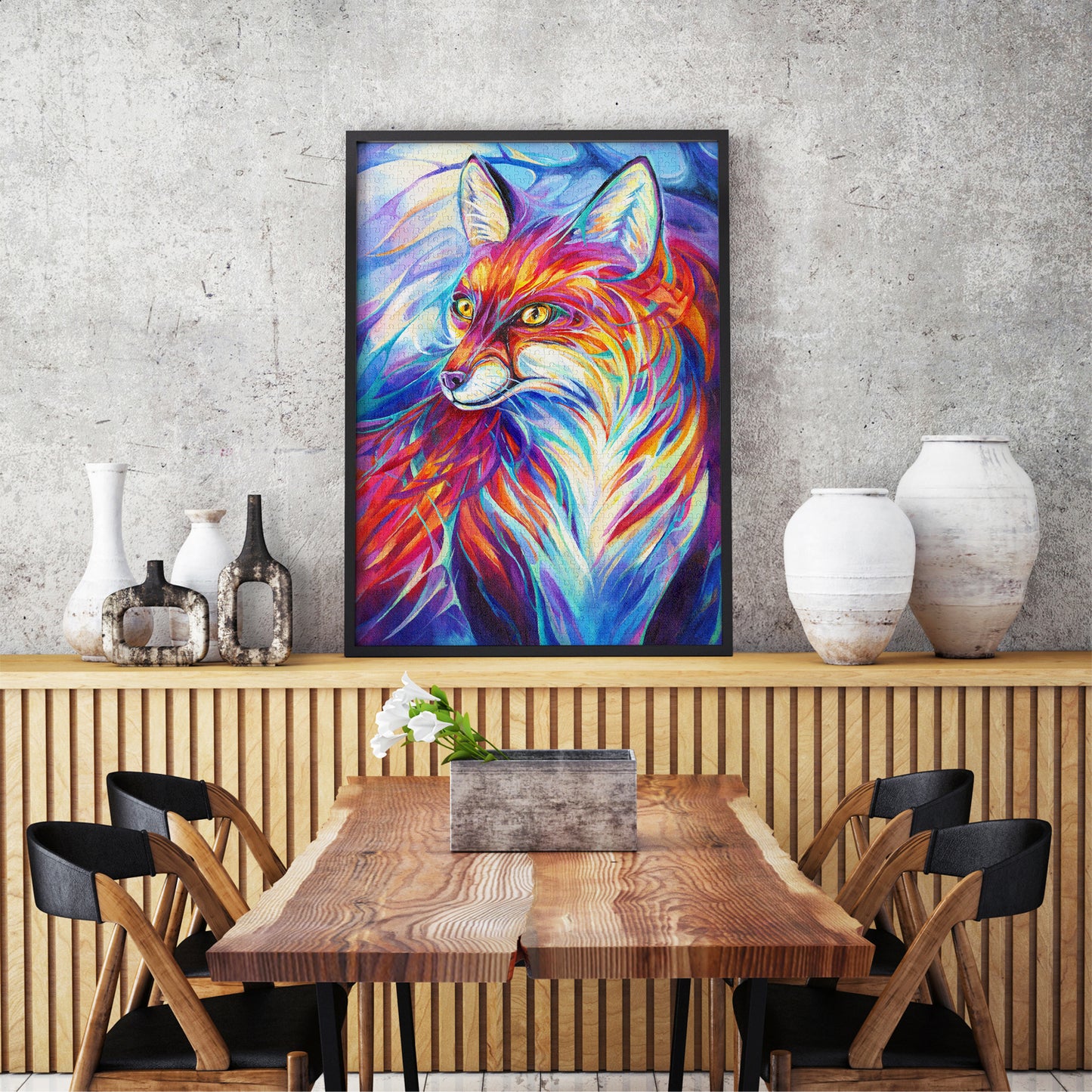 1000 Pieces Jigsaw Puzzle - Foxy (2013)