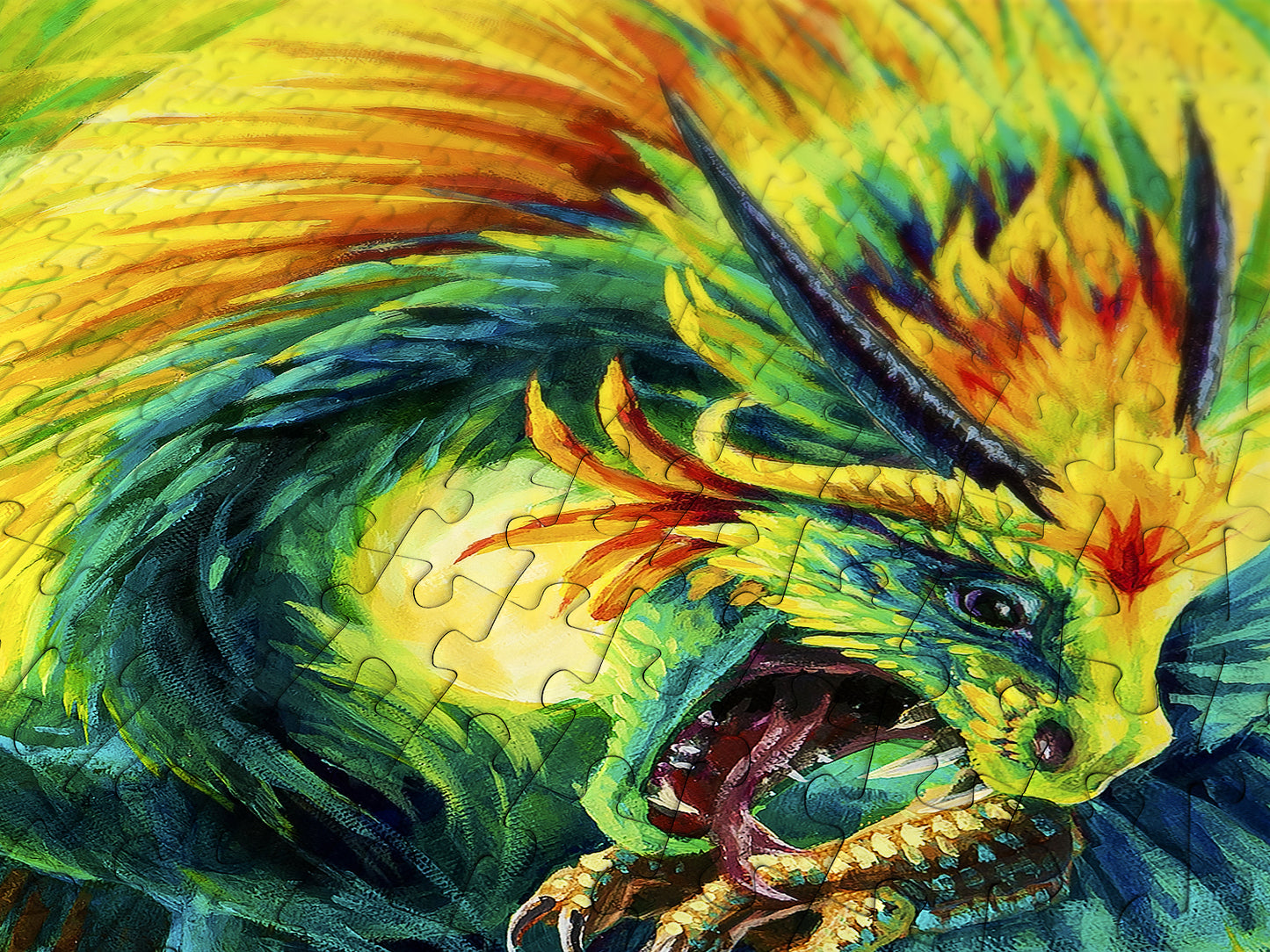 1000 Pieces Jigsaw Puzzle - Quetzalcoatl (2014)