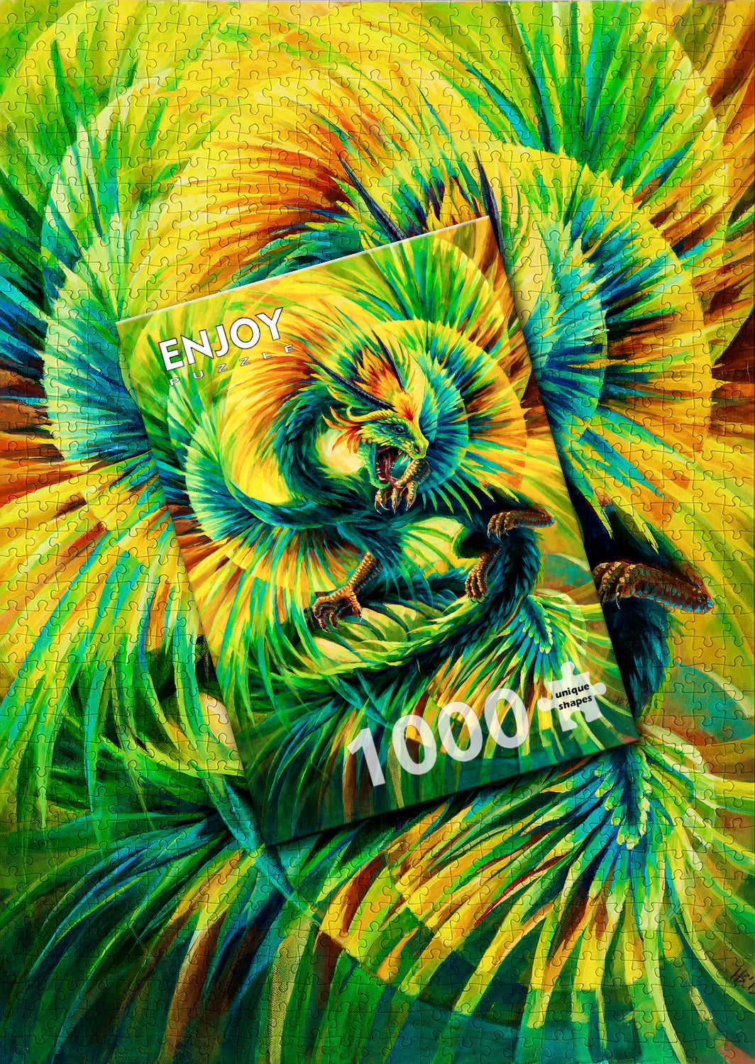 1000 Pieces Jigsaw Puzzle - Quetzalcoatl (2014)