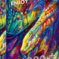 1000 Pieces Jigsaw Puzzle - Rainbow Snake (2015)