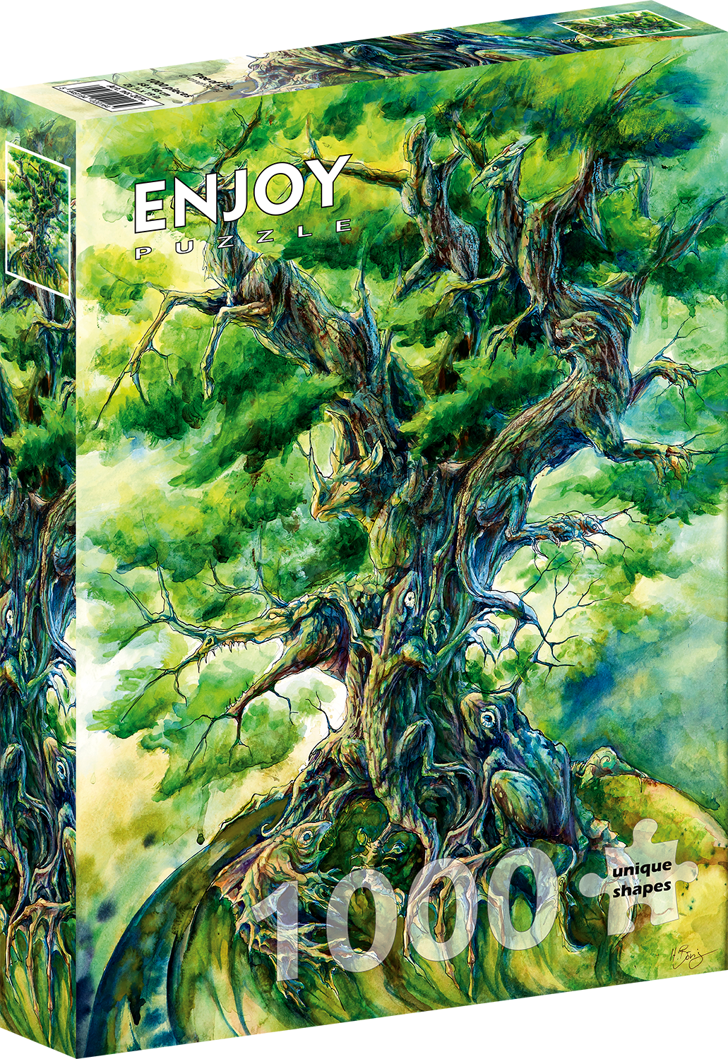 1000 Pieces Jigsaw Puzzle - Tree of Life (2016)