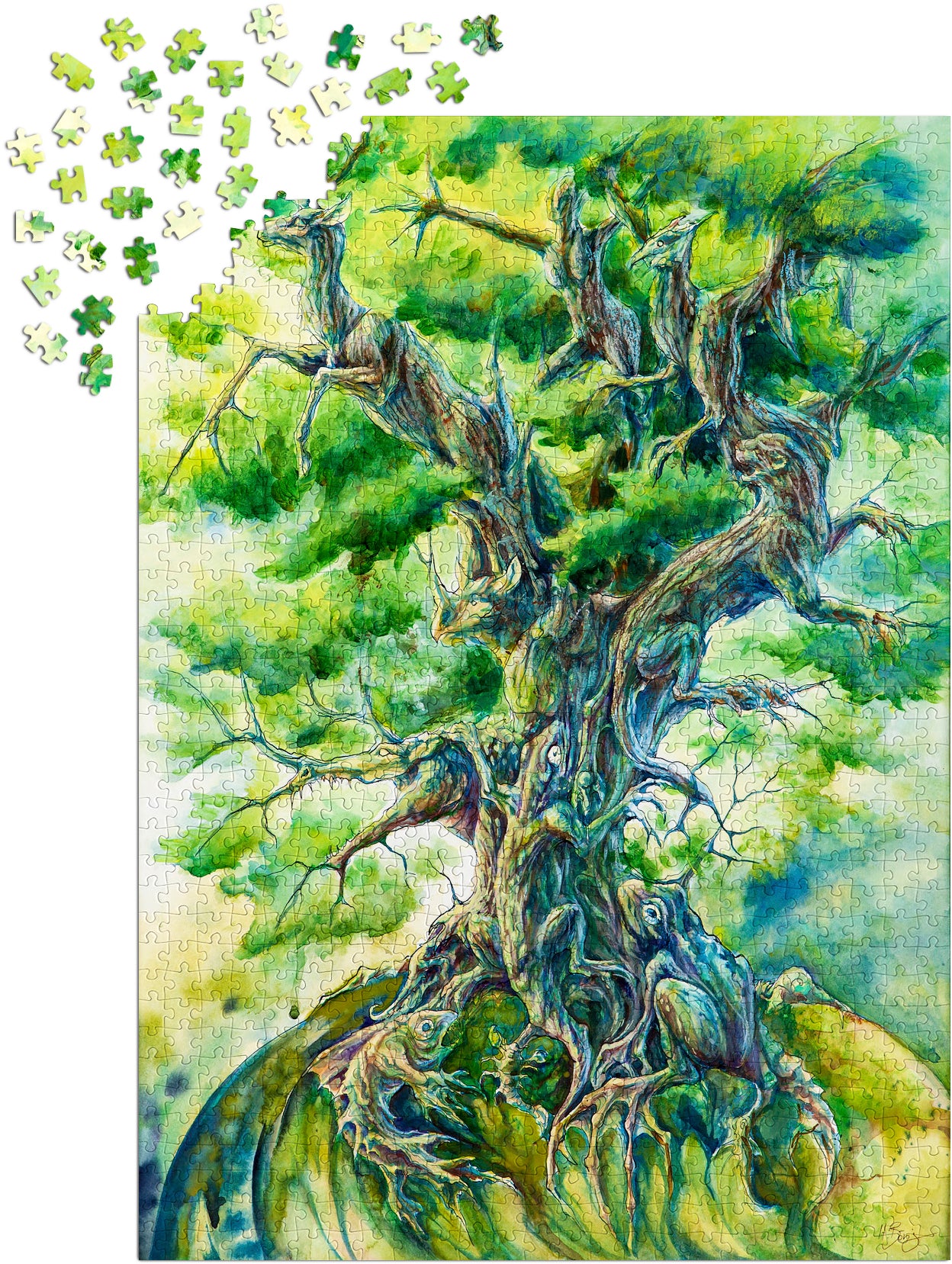 1000 Pieces Jigsaw Puzzle - Tree of Life (2016)