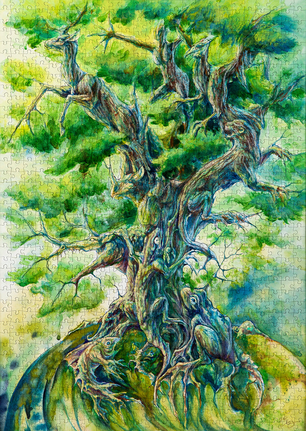 1000 Pieces Jigsaw Puzzle - Tree of Life (2016)