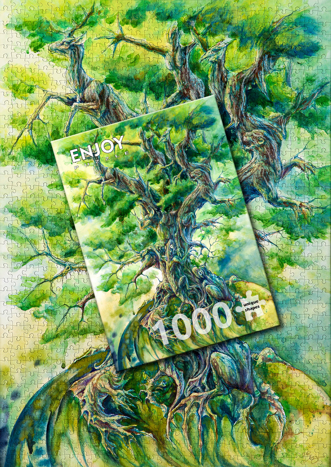 1000 Pieces Jigsaw Puzzle - Tree of Life (2016)