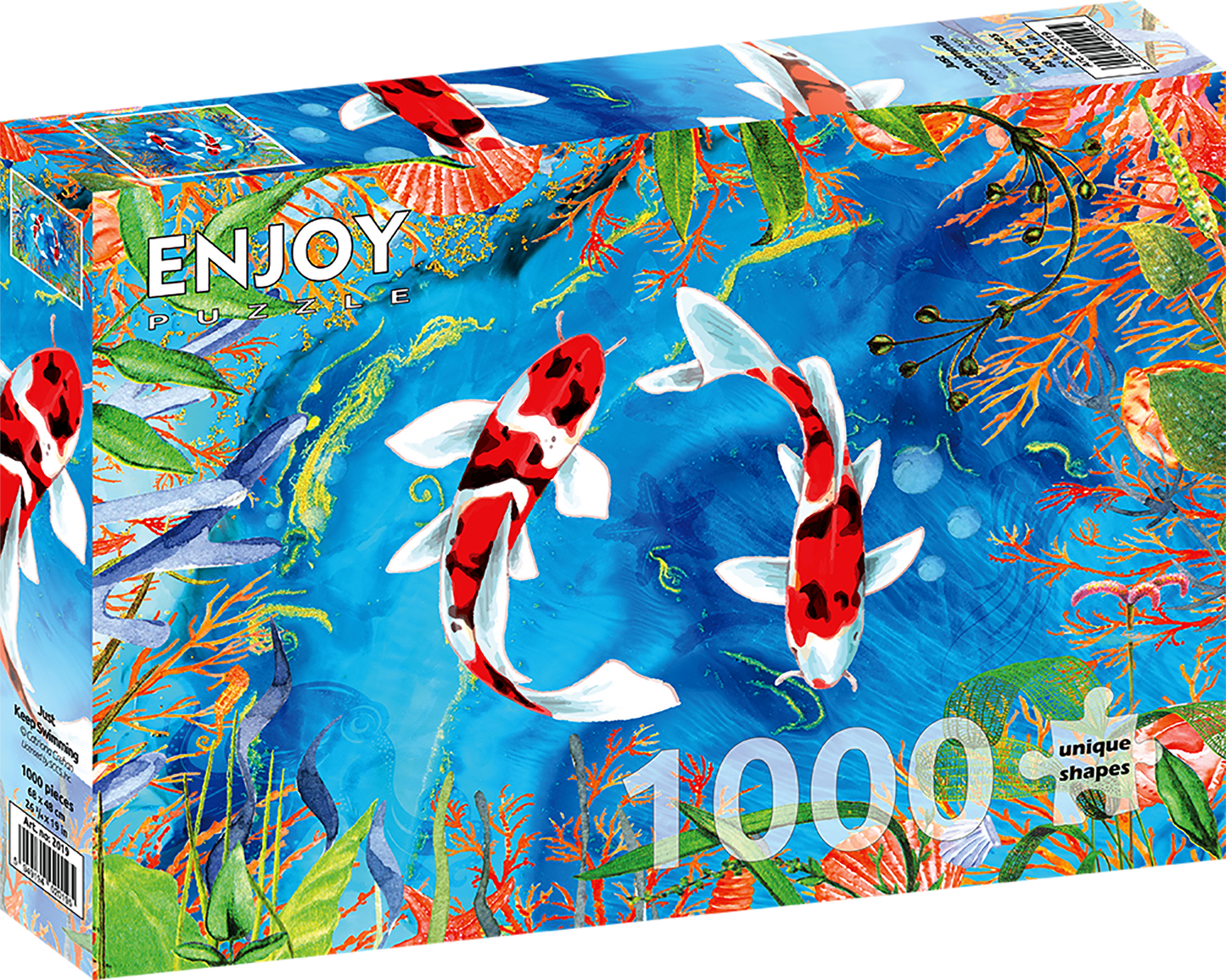 1000 Pieces Jigsaw Puzzle - Just Keep Swimming (2019)