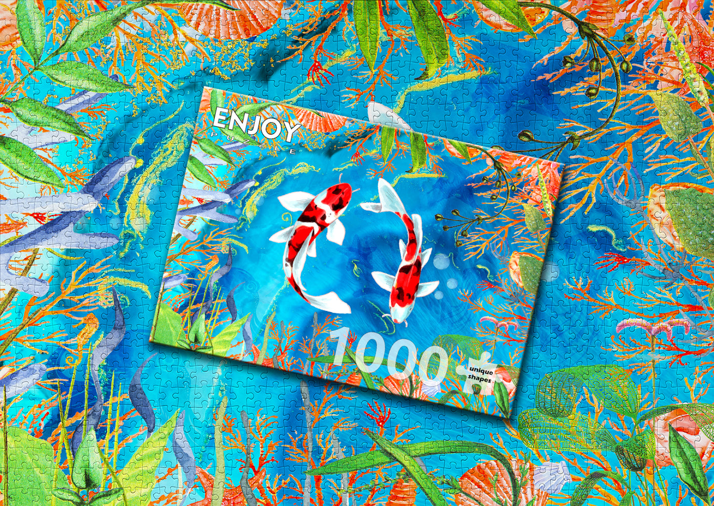 1000 Pieces Jigsaw Puzzle - Just Keep Swimming (2019)
