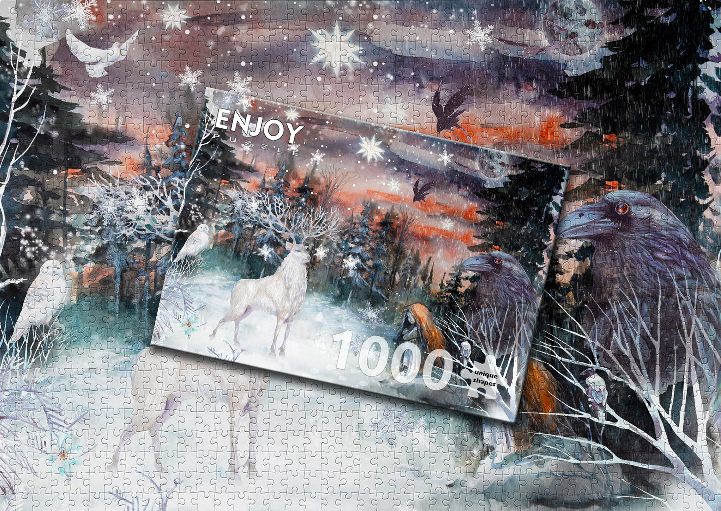 1000 Pieces Jigsaw Puzzle - Iris (2020)