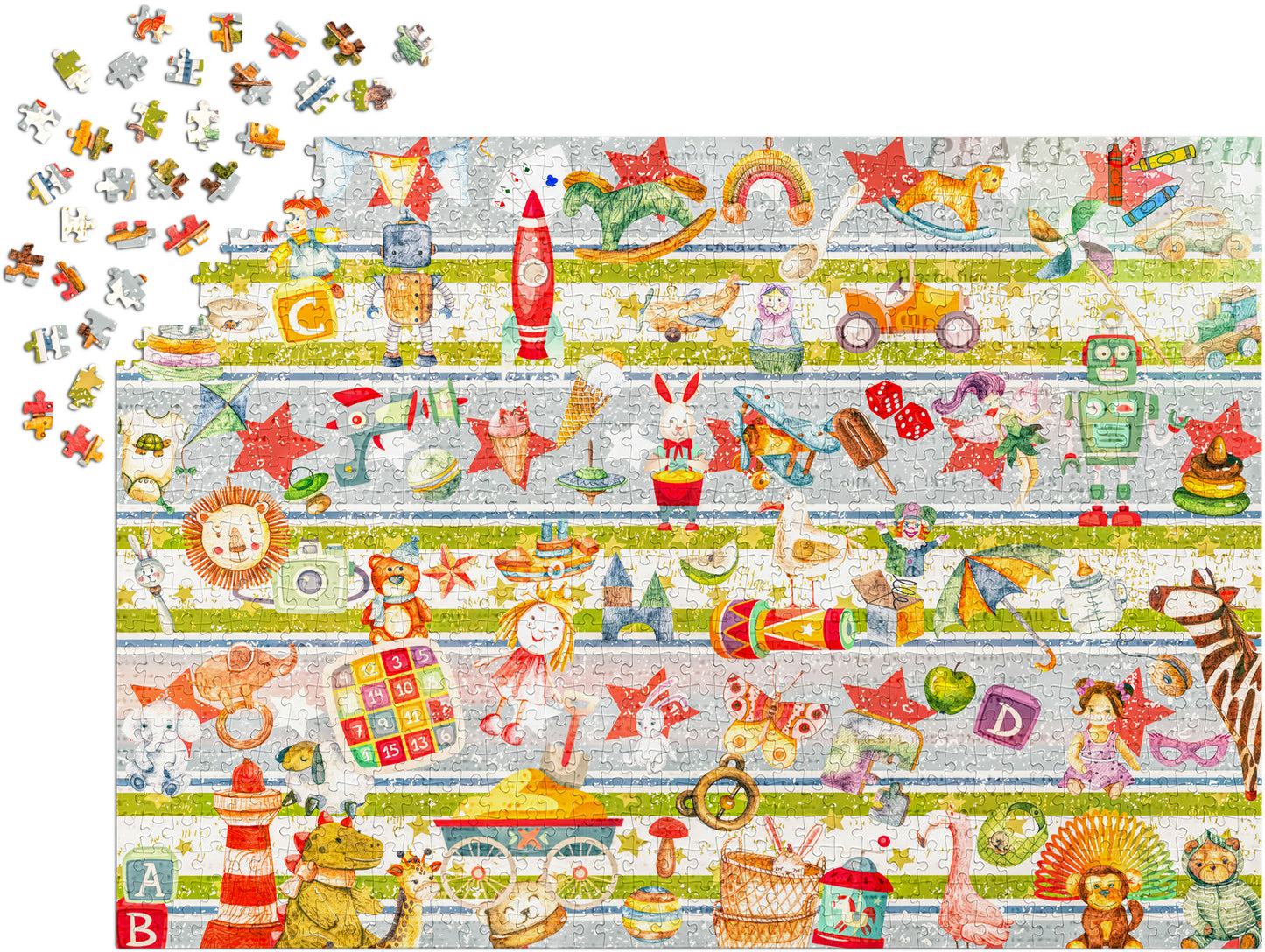 1000 Pieces Jigsaw Puzzle - Babes in Toyland (2021)