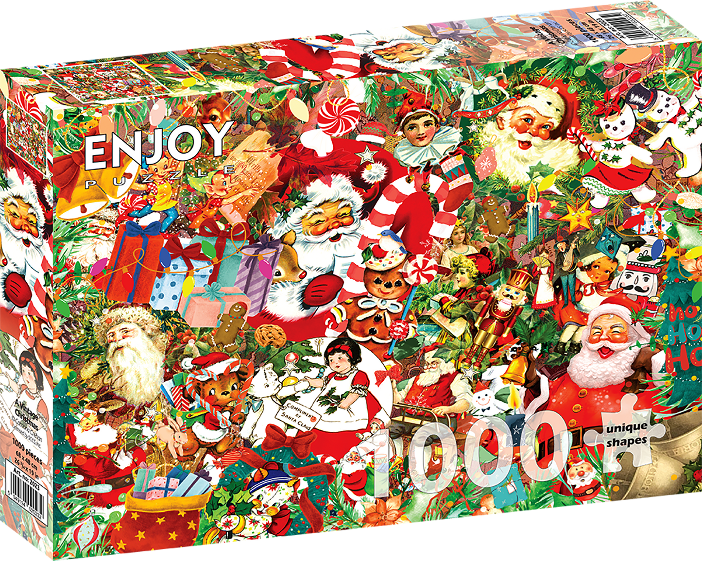1000 Pieces Jigsaw Puzzle - A Vintage Christmas (2023)