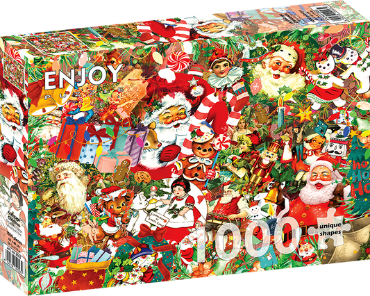 1000 Pieces Jigsaw Puzzle - A Vintage Christmas (2023)