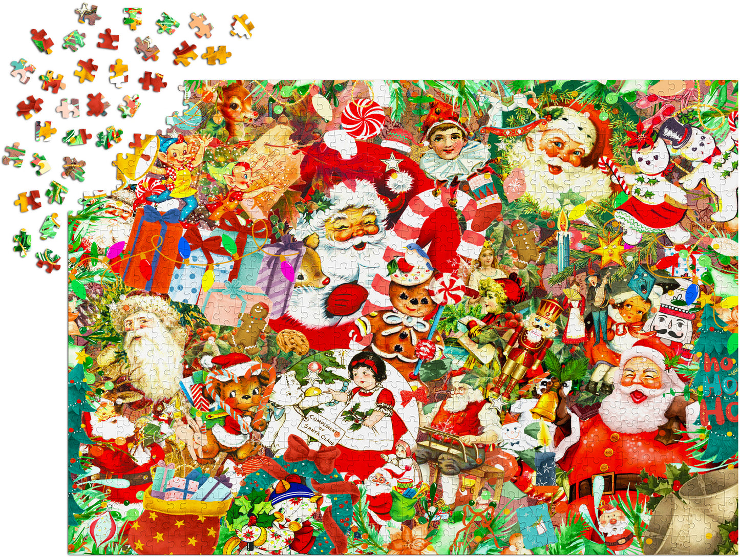 1000 Pieces Jigsaw Puzzle - A Vintage Christmas (2023)