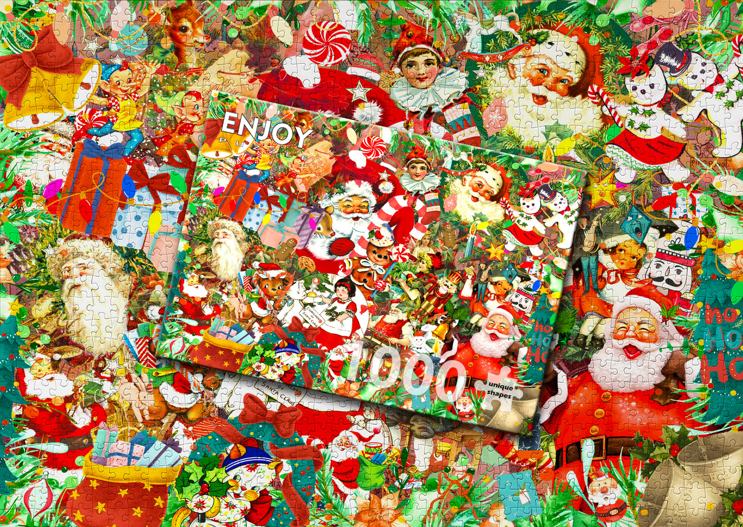 1000 Pieces Jigsaw Puzzle - A Vintage Christmas (2023)