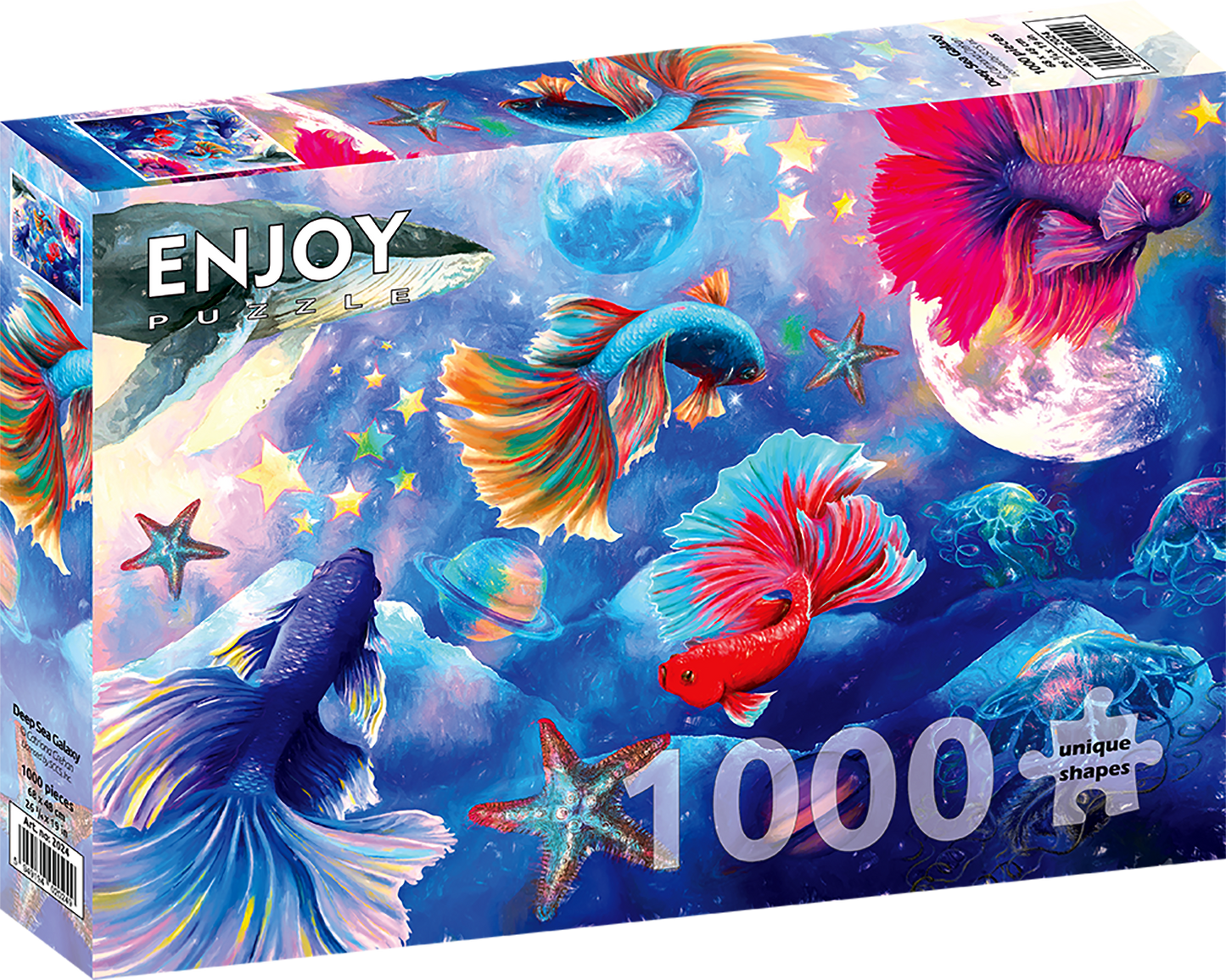 1000 Pieces Jigsaw Puzzle - Deep Sea Galaxy (2024)