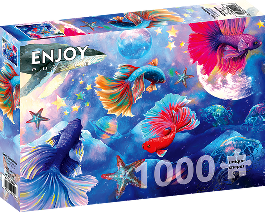 1000 Pieces Jigsaw Puzzle - Deep Sea Galaxy (2024)
