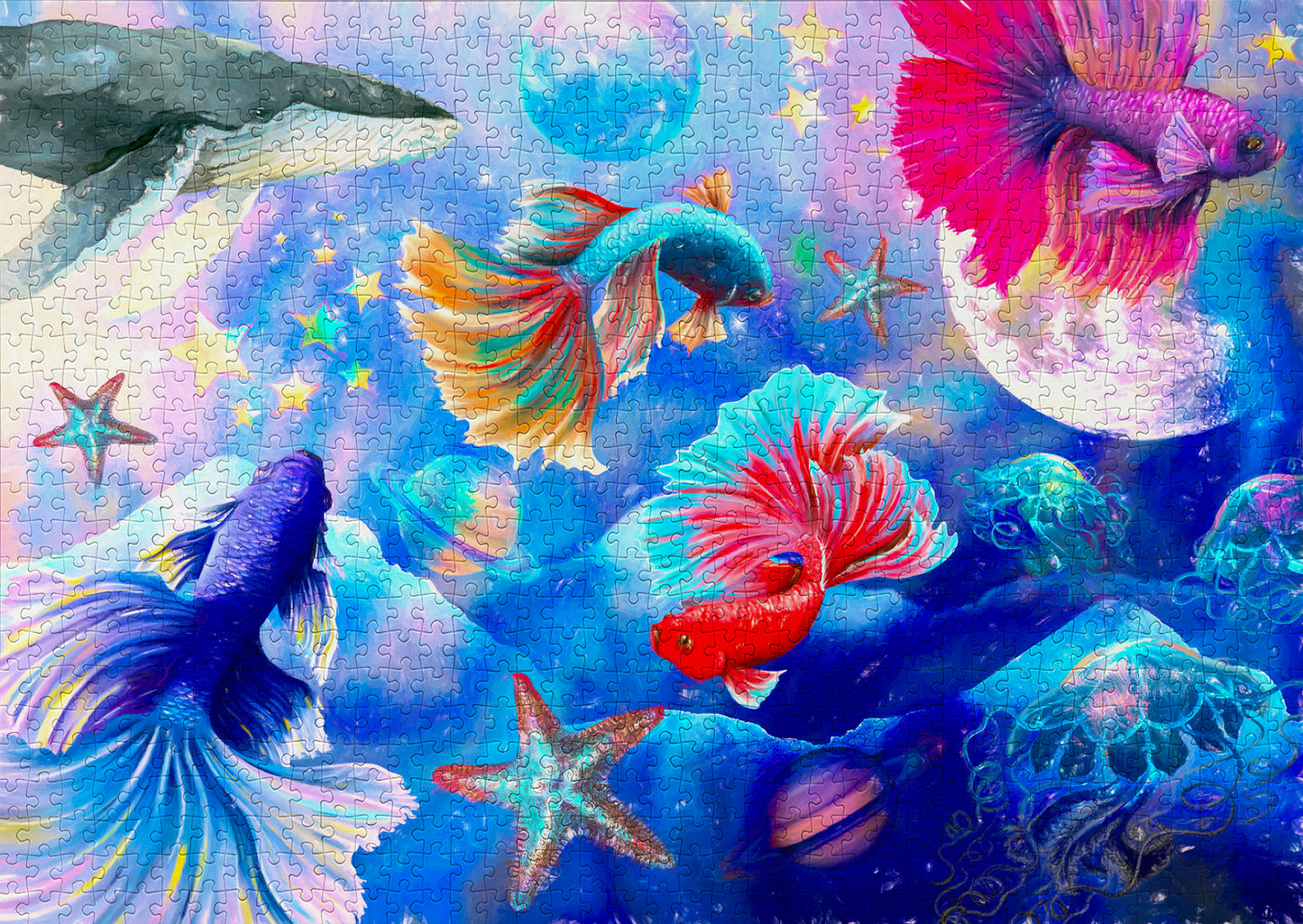 1000 Pieces Jigsaw Puzzle - Deep Sea Galaxy (2024)