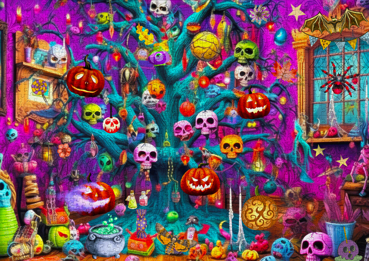 1000 Pieces Jigsaw Puzzle - Nightmare Manor (2025)