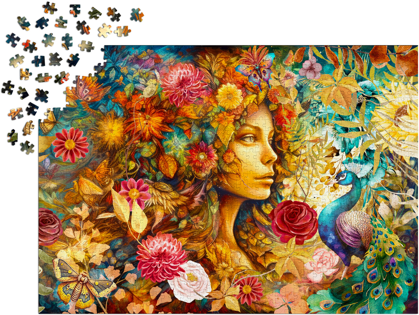 1000 Pieces Jigsaw Puzzle - Mother Earth (2028)