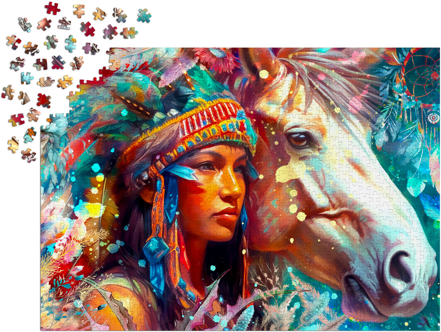 1000 Pieces Jigsaw Puzzle - Wild Spirit (2029)