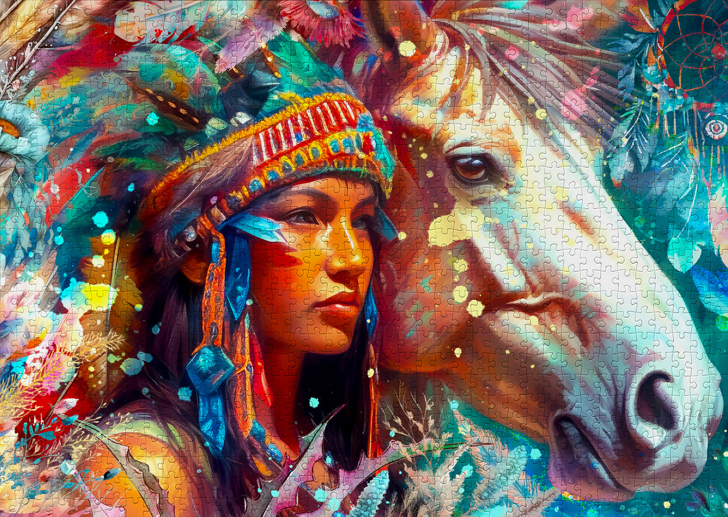 1000 Pieces Jigsaw Puzzle - Wild Spirit (2029)