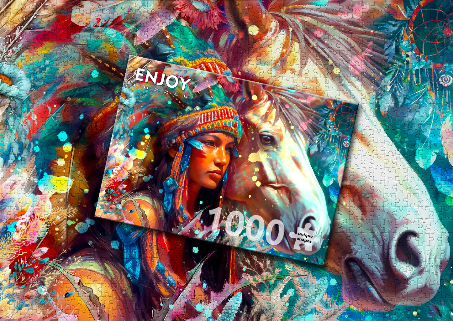 1000 Pieces Jigsaw Puzzle - Wild Spirit (2029)