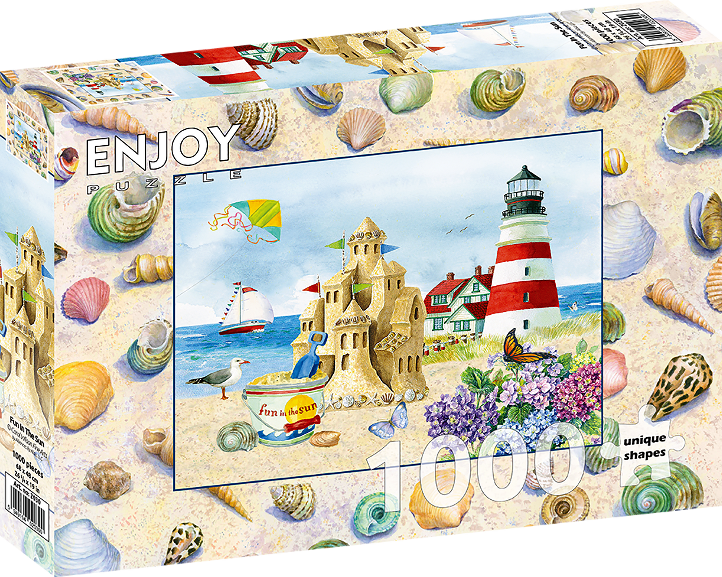 1000 Pieces Jigsaw Puzzle - Fun In The Sun (2030)
