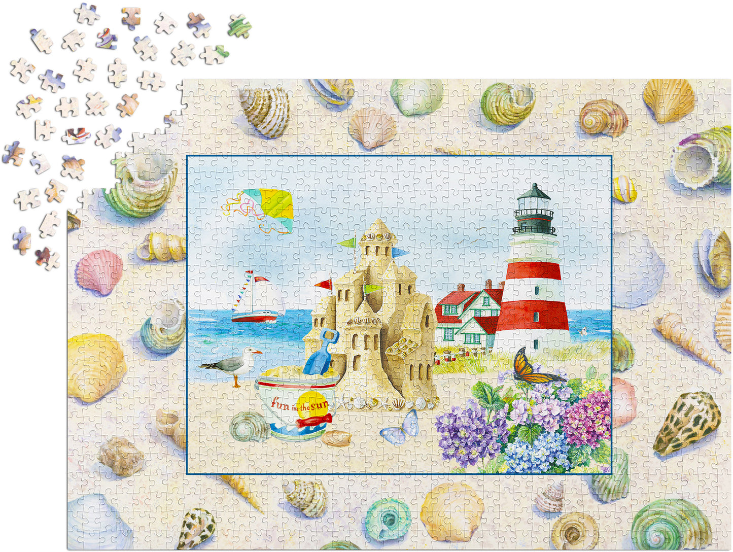1000 Pieces Jigsaw Puzzle - Fun In The Sun (2030)
