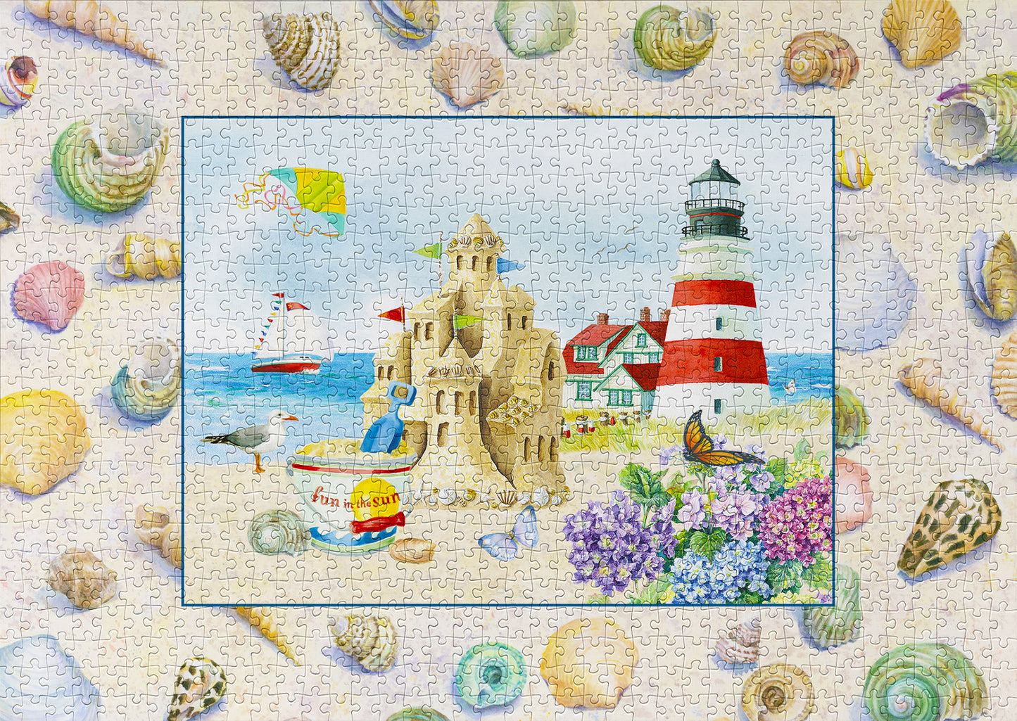 1000 Pieces Jigsaw Puzzle - Fun In The Sun (2030)