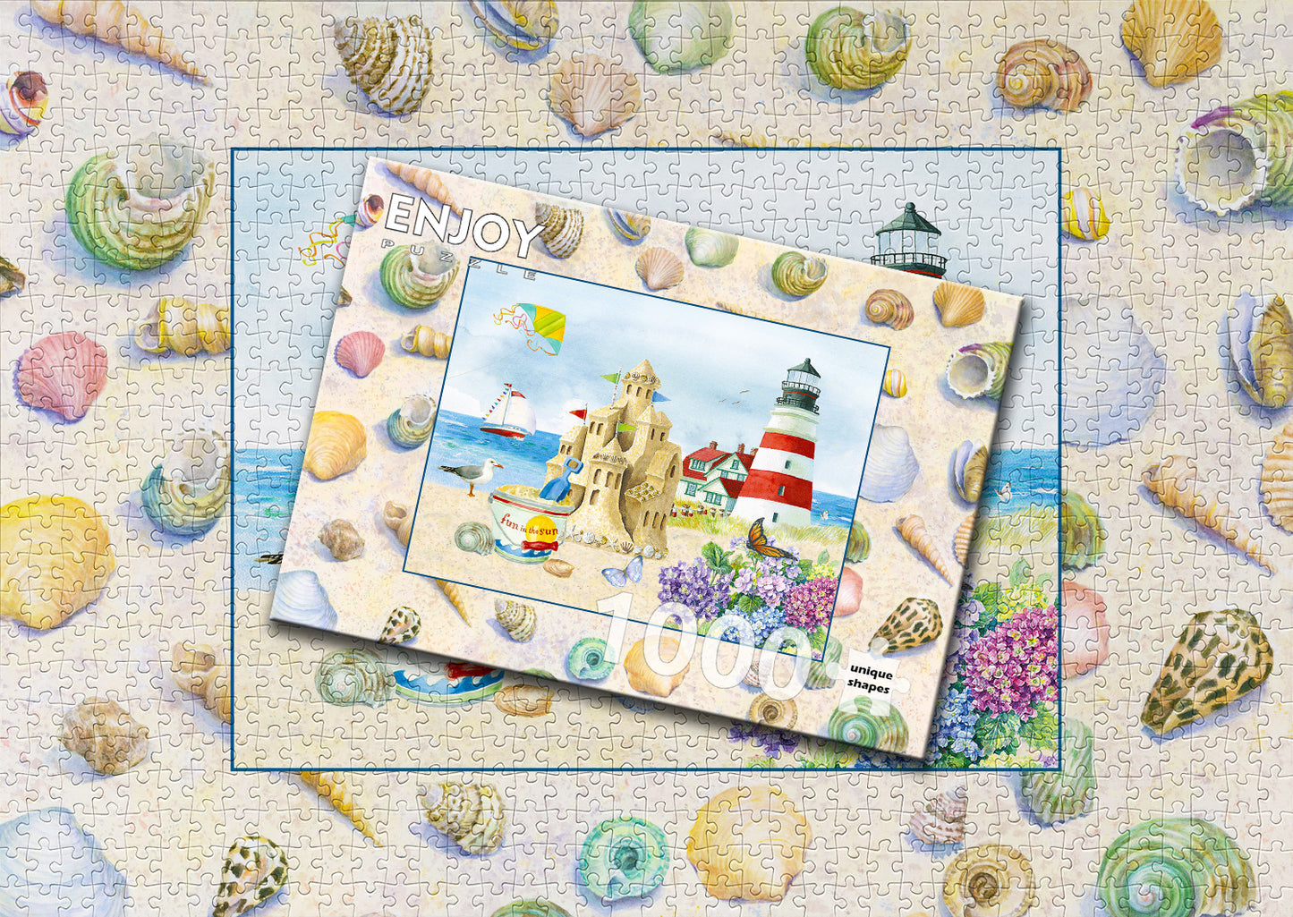 1000 Pieces Jigsaw Puzzle - Fun In The Sun (2030)