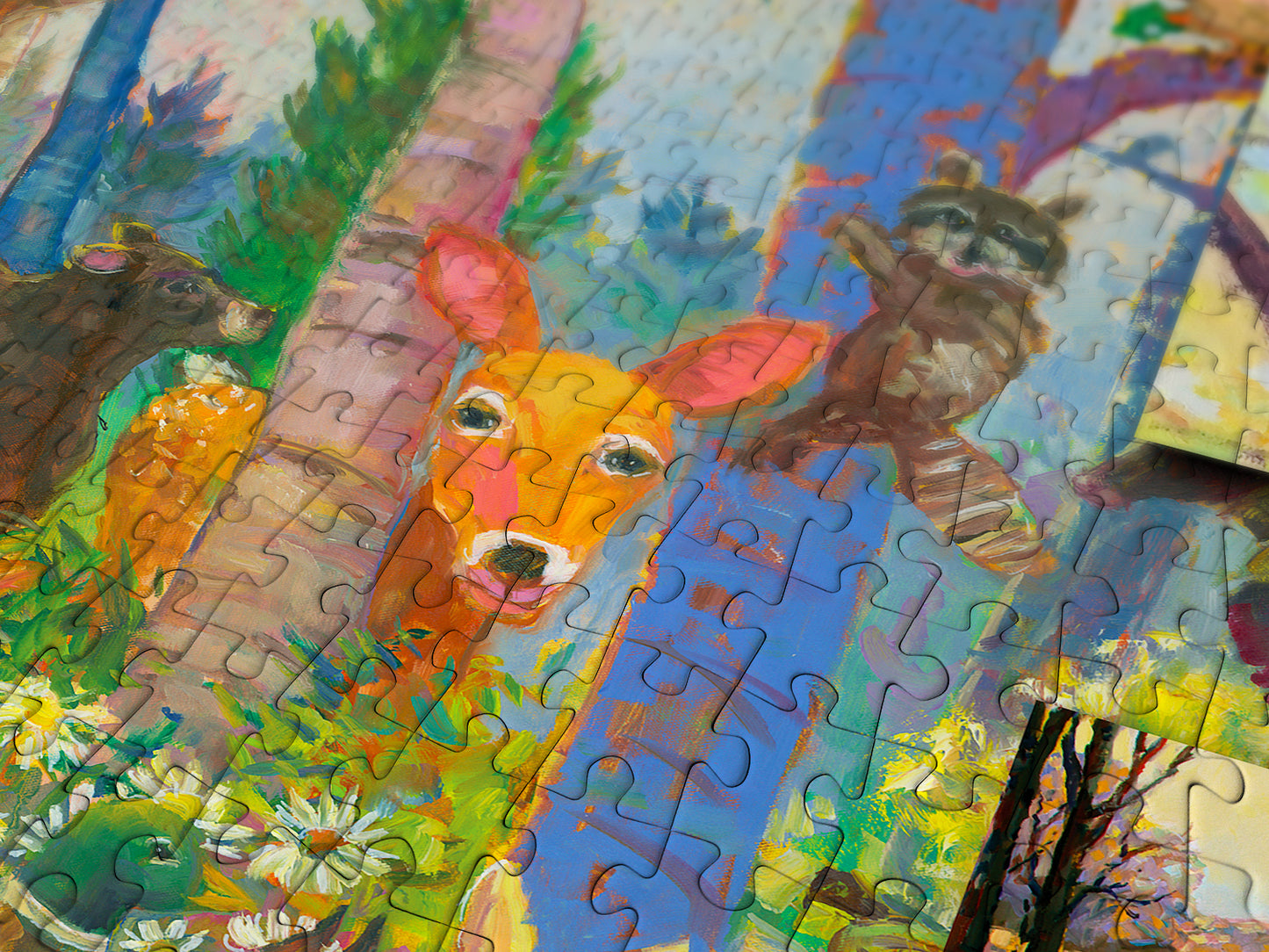 1000 Pieces Jigsaw Puzzle - Woodland Collage (2031)