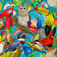 1000 Pieces Jigsaw Puzzle - Feathered Frenzy (2032)