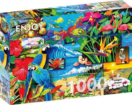 1000 Pieces Jigsaw Puzzle - Tropical Treasures (2034)