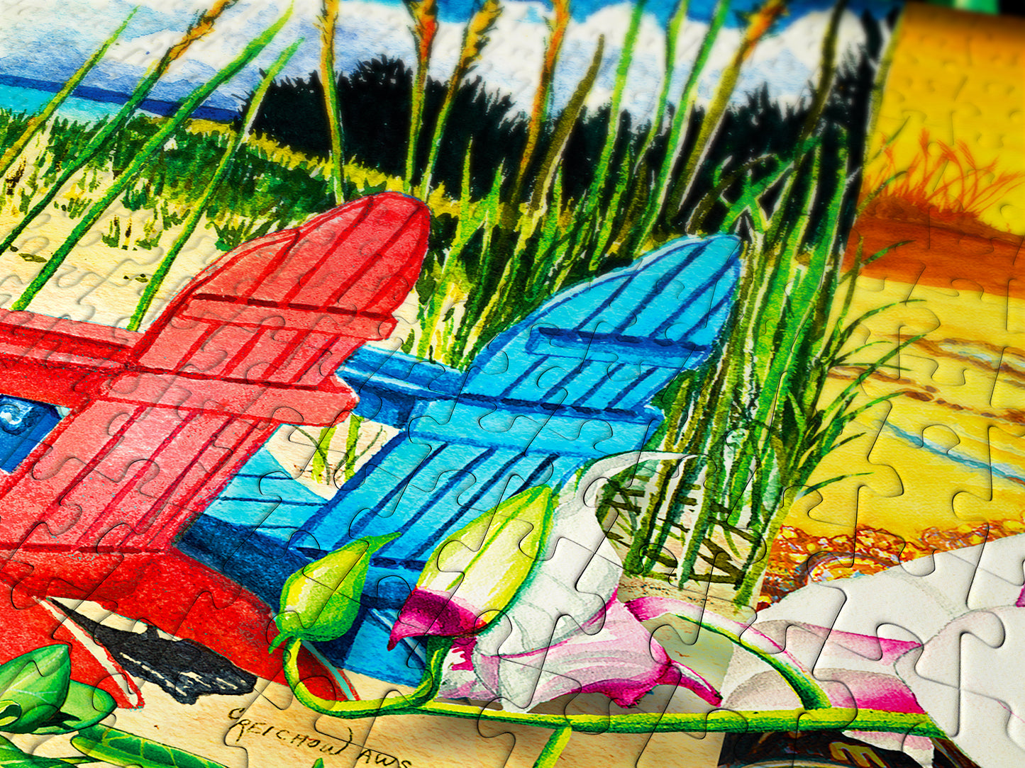1000 Pieces Jigsaw Puzzle - Tropical Treasures (2034)