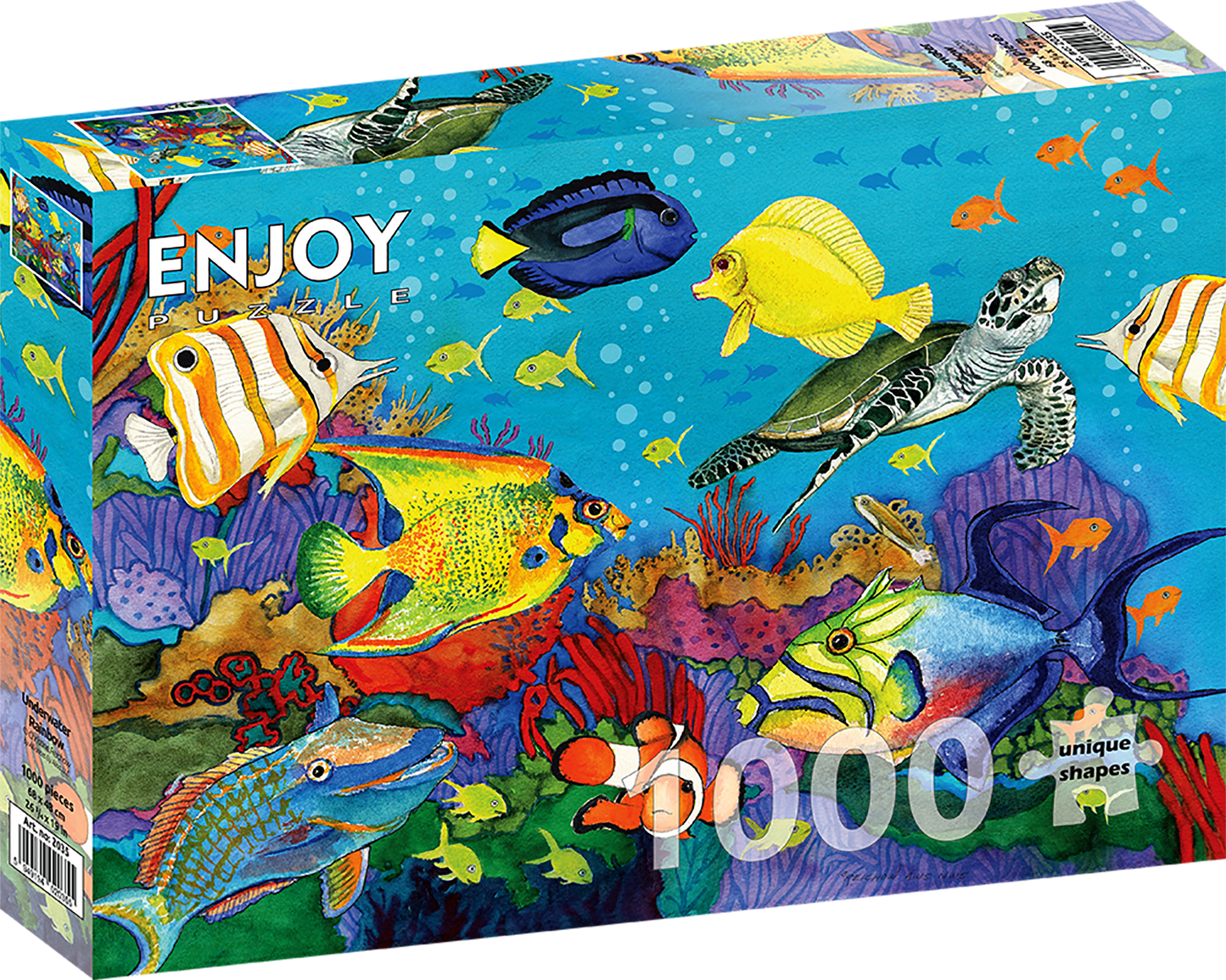 1000 Pieces Jigsaw Puzzle - Underwater Rainbow (2035)