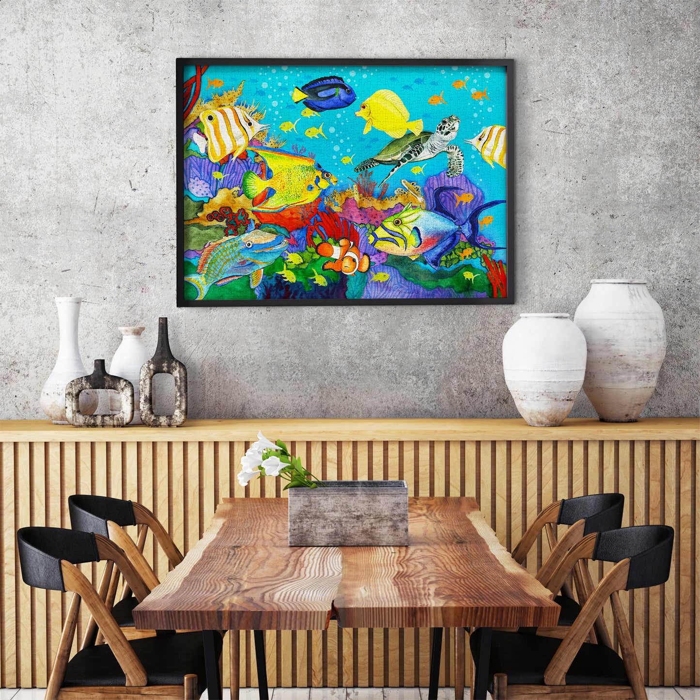 1000 Pieces Jigsaw Puzzle - Underwater Rainbow (2035)