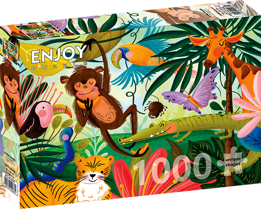 1000 Pieces Jigsaw Puzzle - In the Jungle (2036)