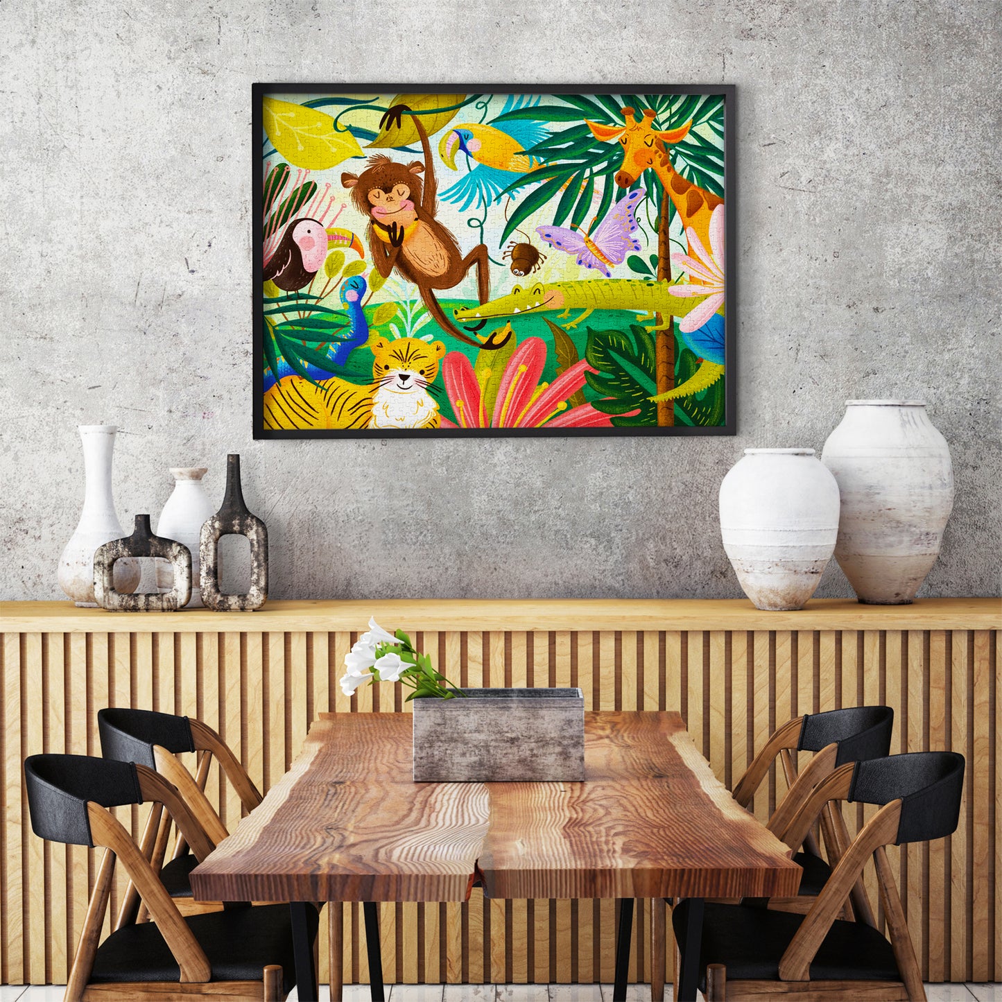 1000 Pieces Jigsaw Puzzle - In the Jungle (2036)