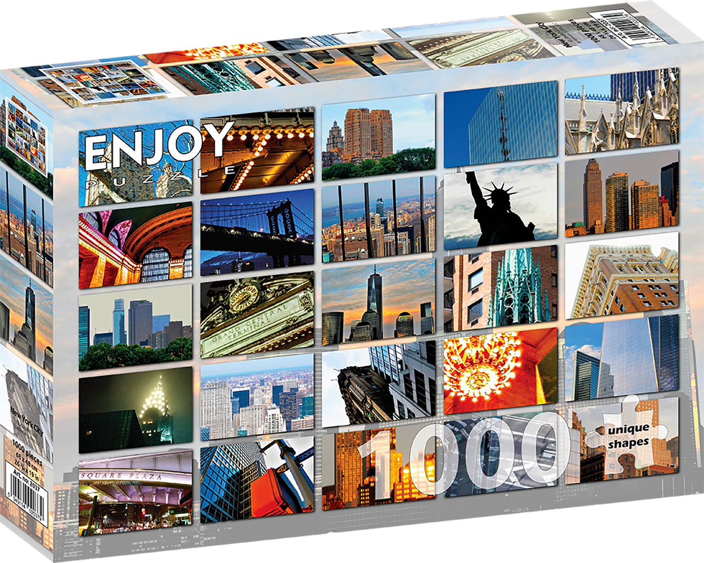 1000 Pieces Jigsaw Puzzle - New York City (2037)