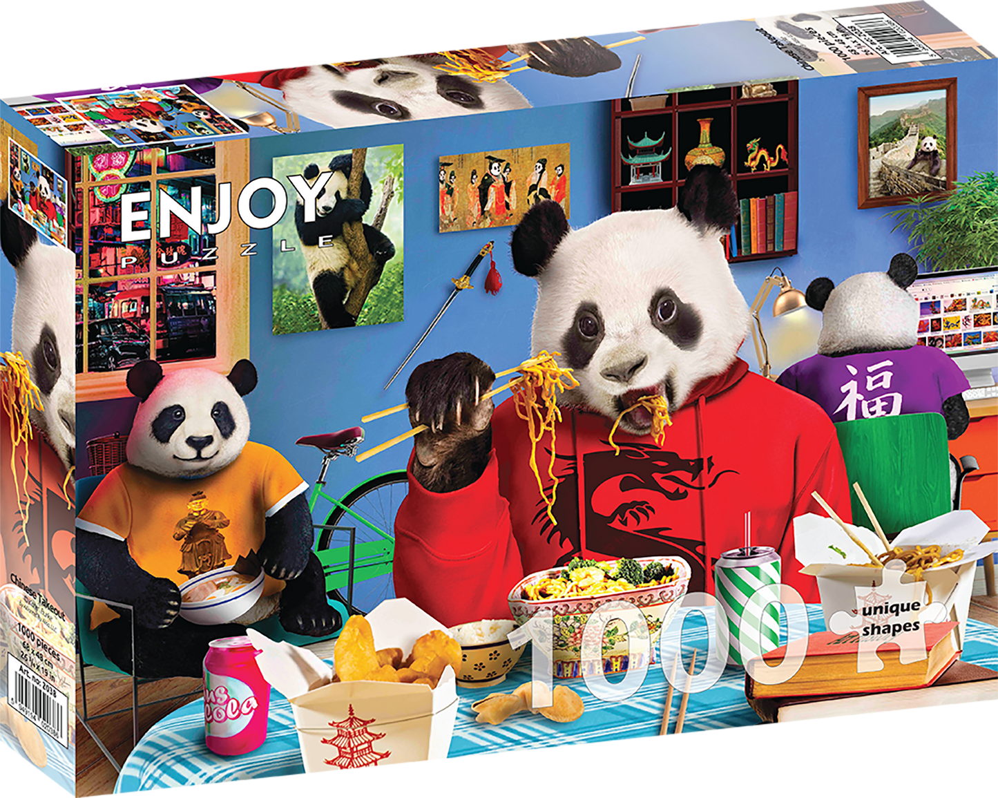 1000 Pieces Jigsaw Puzzle - Chinese Takeout (2038)