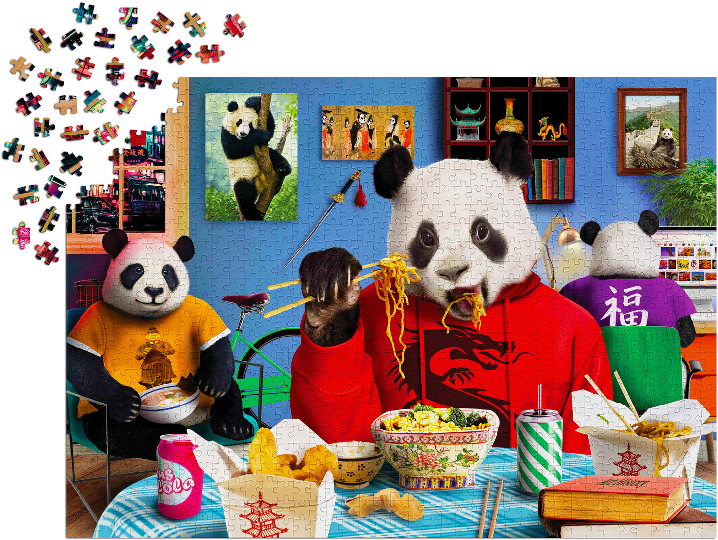 1000 Pieces Jigsaw Puzzle - Chinese Takeout (2038)