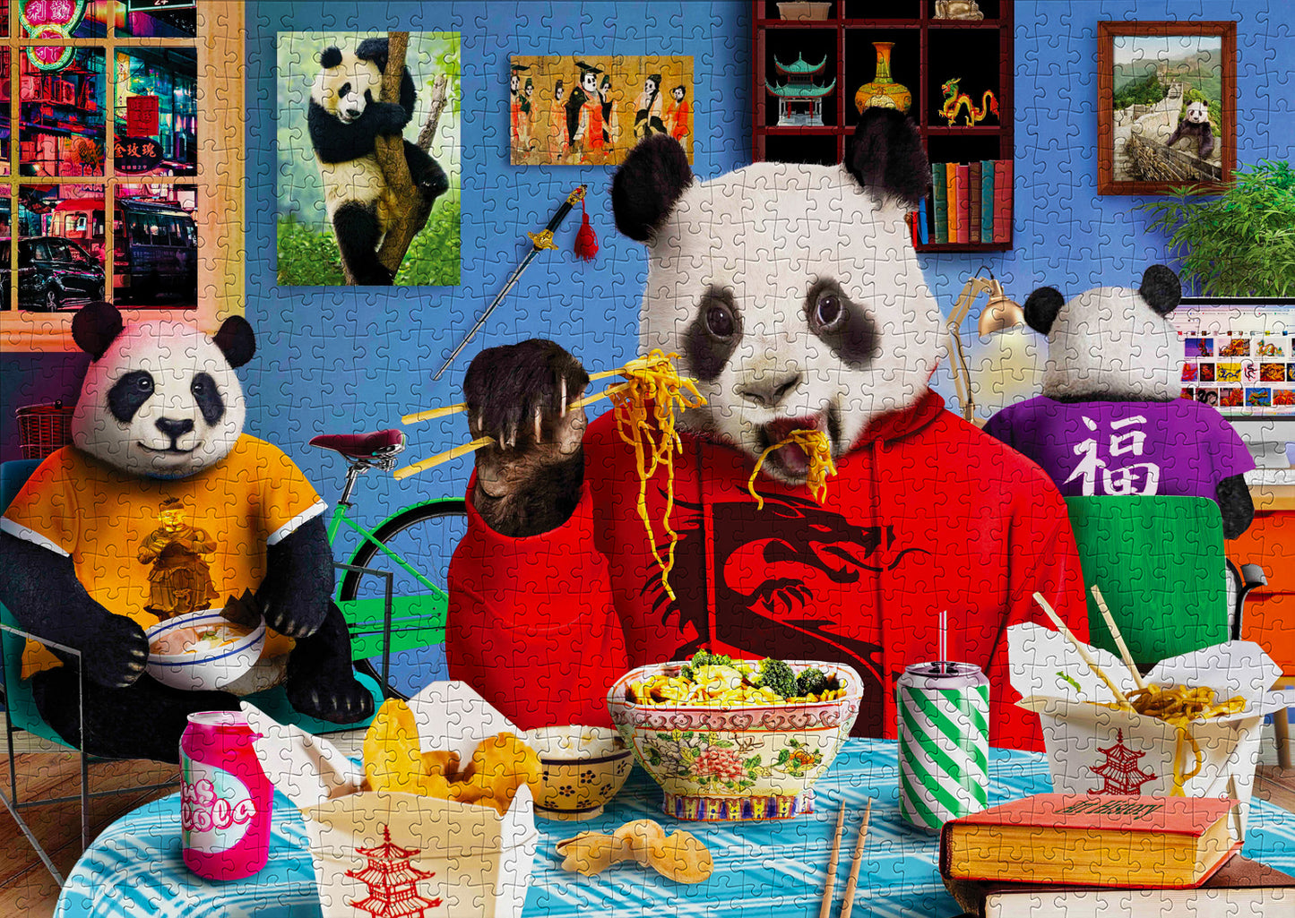 1000 Pieces Jigsaw Puzzle - Chinese Takeout (2038)