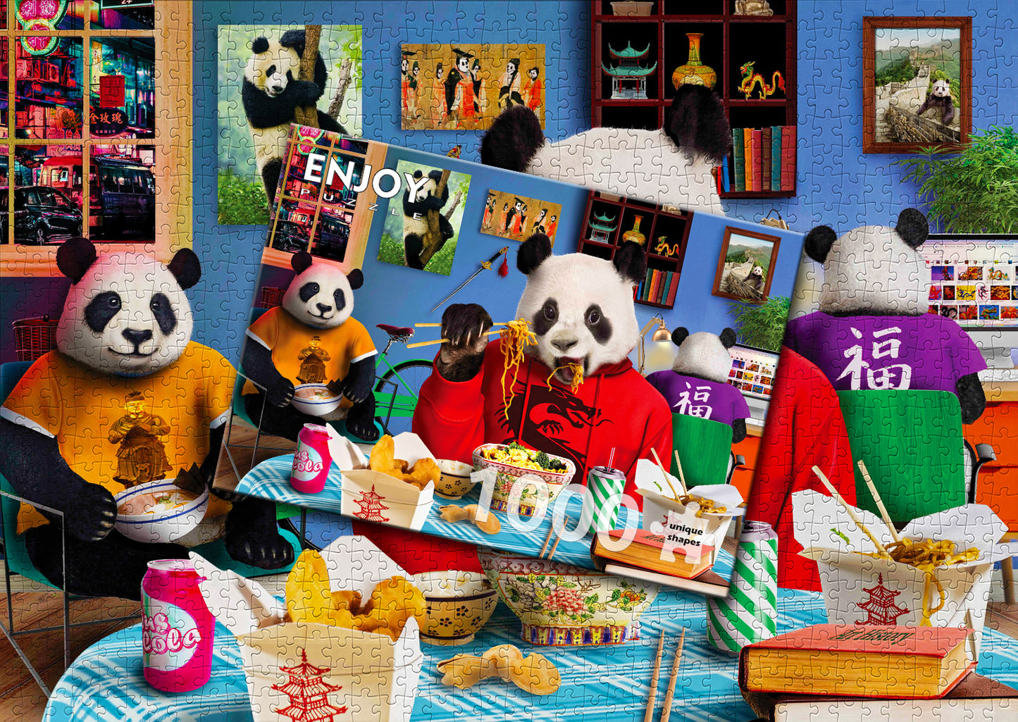 1000 Pieces Jigsaw Puzzle - Chinese Takeout (2038)