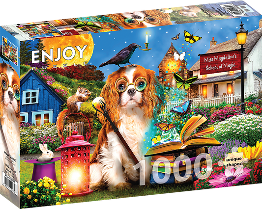 1000 Pieces Jigsaw Puzzle - Magic School (2039)